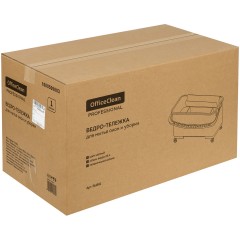Ведро-тележка для мытья окон и уборки OfficeClean Professional, 24л., отжим для окномоек и PVA швабр, на колесах Ведро-тележка для мытья окон и уборки OfficeClean Professional, 24л., отжим для окномоек и PVA швабр, на колесах - фото 10