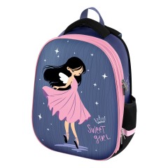 Ранец F?rst School Base "Sweet Girl" 39*30*18см, 2 отделения, 2 кармана, анатомическая спинка