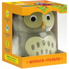 Точилка электрическая детская Мульти-Пульти "Сова" 1 отверстие, с контейнером, картон. упаковка - фото 7