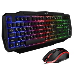 Комплект клавиатура + мышь Sven GS-9100, USB, подсветка, черный Комплект клавиатура + мышь Sven GS-9100, USB, подсветка, черный - фото 5