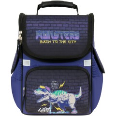Ранец ArtSpace Junior "Dino" 37*28*21см, 1 отделение, 3 кармана, анатомическая спинка Ранец ArtSpace Junior "Dino" 37*28*21см, 1 отделение, 3 кармана, анатомическая спинка - фото 2