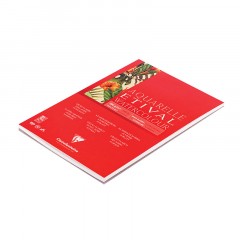 Альбом для акварели, 10л., А5, на склейке Clairefontaine "Etival", 300г/м2, классическое зерно - фото 4