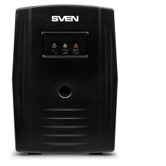 Источник бесперебойного питания Sven PRO 800, 2 розетки, 800ВA, 480Вт, черный - фото 2