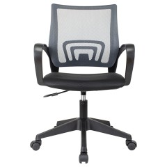 Кресло оператора Helmi HL-M95 R (695) "Airy", спинка сетка серая/сиденье ткань TW черная, пиастра Кресло оператора Helmi HL-M95 R (695) "Airy", спинка сетка серая/сиденье ткань TW черная, пиастра - фото 2