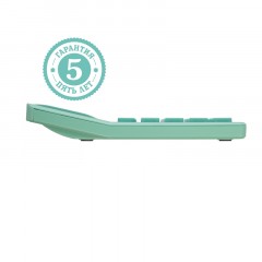 Калькулятор настольный Citizen SDC-810NR-GN, 10 разрядов, двойное питание, 102*124*25мм, бирюзовый - фото 3
