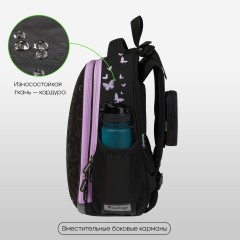 Ранец Berlingo Expert "Butterfly Effect" 37*28*16см, 2 отделения, 2 кармана, анатомическая спинка Ранец Berlingo Expert "Butterfly Effect" 37*28*16см, 2 отделения, 2 кармана, анатомическая спинка - фото 2