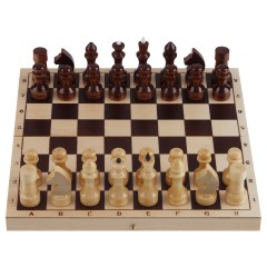 Шахматы ТРИ СОВЫ обиходные, деревянные с деревянной доской 29*29см Шахматы ТРИ СОВЫ обиходные, деревянные с деревянной доской 29*29см - фото 2