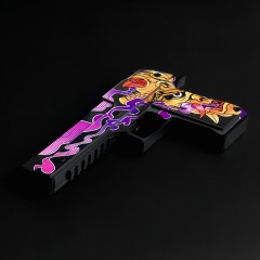 Пистолет деревянный ТРИ СОВЫ Desert Eagle, серия легендарный, "Орочи", подложка ХДФ с европодвесом, термоусадка Пистолет деревянный ТРИ СОВЫ Desert Eagle, серия легендарный, "Орочи", подложка ХДФ с европодвесом, термоусадка - фото 5