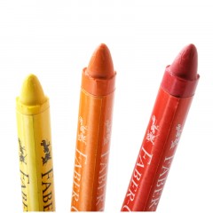 Мелки восковые Faber-Castell, 24цв., трехгранные, картонная упаковка Мелки восковые Faber-Castell, 24цв., трехгранные, картонная упаковка - фото 3