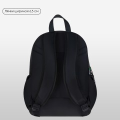 Рюкзак Berlingo UrbanBlack "Creative" 40*27,5*16см, 2 отделения, 4 кармана, эргономичная спинка - фото 3