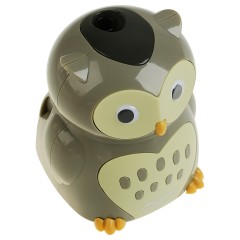 Точилка электрическая детская Мульти-Пульти "Сова" 1 отверстие, с контейнером, картон. упаковка - фото 5