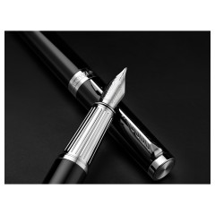Ручка перьевая Parker "Ingenuity Black CT" 0,8мм, подарочная упаковка Ручка перьевая Parker "Ingenuity Black CT" 0,8мм, подарочная упаковка - фото 6