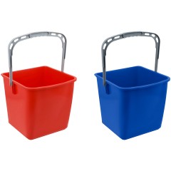 Тележка уборочная OfficeClean, 2 съемных ведра 23л., механический отжим, пластиковый каркас Тележка уборочная OfficeClean, 2 съемных ведра 23л., механический отжим, пластиковый каркас - фото 7