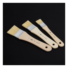 Набор художественных флейцев щетина Гамма, 3шт., №1, 3, 4 - фото 6