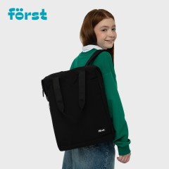 Рюкзак F?rst F-Casual "Dark Black" 42*28,5*12,5см, 1 отделение, 1 карман, уплотненная спинка - фото 8