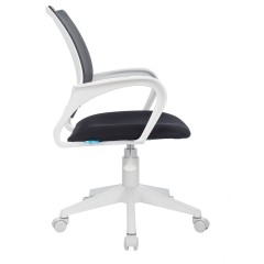 Кресло оператора Helmi HL-M95 R (W695) "Airy", спинка сетка серая/сиденье ткань TW серая, пиастра, пластик белый Кресло оператора Helmi HL-M95 R (W695) "Airy", спинка сетка серая/сиденье ткань TW серая, пиастра, пластик белый - фото 3