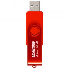 Память Smart Buy "Twist" 128GB, USB 3.0 Flash Drive, красный Память Smart Buy "Twist" 128GB, USB 3.0 Flash Drive, красный - фото 3