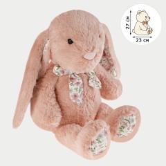 Мягкая игрушка ТРИ СОВЫ "Розовый зайка", 27см - фото 2