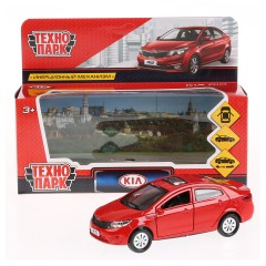 Машина игрушечная Технопарк "Kia Rio", KIA, металл., 12см, красный, инерционная, с подвижными элементами - фото 6