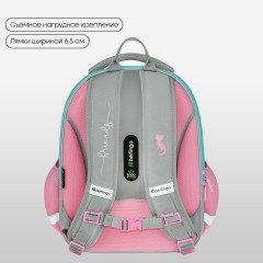 Ранец Berlingo Expert Mini "Be Kind!" 36*27*14см, 2 отделения, 2 кармана, анатомическая спинка - фото 3