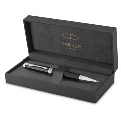 Ручка шариковая Parker "Ingenuity Black СT" черная, 1,0мм, подарочная упаковка - фото 4