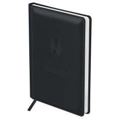 Ежедневник недатированный, А5, 136л., твердый переплет, кожзам, BG "Будь собой", черный, в подарочной коробке - фото 2