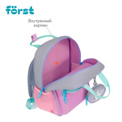 Рюкзак F?rst F-Kids "Enjoy!" 30,5*25,5*12см, 1 отделение, 5 карманов, эргономичная спинка Рюкзак F?rst F-Kids "Enjoy!" 30,5*25,5*12см, 1 отделение, 5 карманов, эргономичная спинка - фото 4