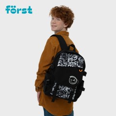 Рюкзак F?rst F-City "Street Beat" 43,5*28*16см, 1 отделение, 5 карманов, уплотненная спинка - фото 9