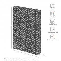 Ежедневник недатир. В6, 136л., кожзам, Greenwich Line "Urban. Ripple", тон. блок, цв. срез - фото 3