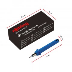 Пишущий элемент для рапидографа Rotring 0,7мм, картон. упаковка - фото 3