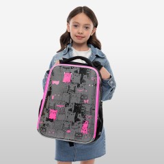 Ранец Berlingo Expert "Happy Cats" 37*28*16см, 2 отделения, 2 кармана, анатомическая спинка Ранец Berlingo Expert "Happy Cats" 37*28*16см, 2 отделения, 2 кармана, анатомическая спинка - фото 9