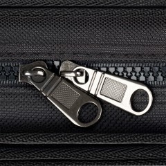 Папка-портфель 8 отделений СТАММ А4, 380*280*45мм, 700мкм, черная - фото 3