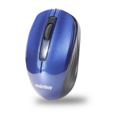 Мышь беспроводная Smartbuy ONE 332, синий, USB, 3btn+Roll - фото 4