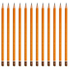 Набор карандашей ч/г Koh-I-Noor "1582" 12шт., 6B-6H, трехгранный, заточен., метал.пенал Набор карандашей ч/г Koh-I-Noor "1582" 12шт., 6B-6H, трехгранный, заточен., метал.пенал - фото 3
