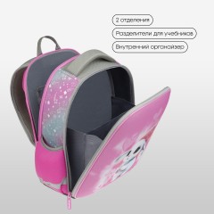 Ранец Berlingo Expert Mini "Dreamy Bunny" 36*27*14см, 2 отделения, 2 кармана, анатомическая спинка Ранец Berlingo Expert Mini "Dreamy Bunny" 36*27*14см, 2 отделения, 2 кармана, анатомическая спинка - фото 5