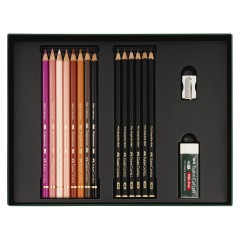 Набор художественных изделий Faber-Castell "Polychromos & Pitt Graphite Matt ", 40 предметов, студийная коробка Набор художественных изделий Faber-Castell "Polychromos & Pitt Graphite Matt ", 40 предметов, студийная коробка - фото 4