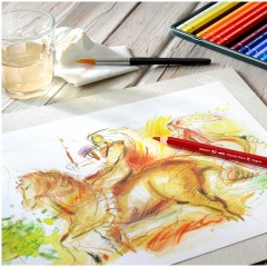 Карандаши акварельные художественные Faber-Castell "Albrecht D?rer Magnus", 24цв Карандаши акварельные художественные Faber-Castell "Albrecht D?rer Magnus", 24цв - фото 4