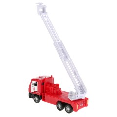 Машина игрушечная Технопарк "Пожарная машина", KAMAZ, металл., 12см, инерционная, с подвижными элементами - фото 3