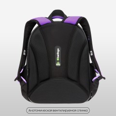 Ранец Berlingo Expert Plus "Purple Magic" 38*29*15см, 2 отделения, 2 кармана, анатомическая спинка - фото 6