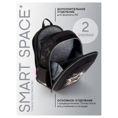 Ранец Berlingo Expert Next "Bright star" 38*28*15см, 2 отделения, 2 кармана, анатомическая спинка - фото 6