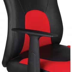 Кресло игровое Helmi HL-S12 "Mini", экокожа/ткань, черная/красная Кресло игровое Helmi HL-S12 "Mini", экокожа/ткань, черная/красная - фото 6