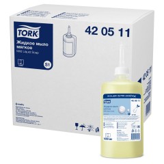 Картридж с жидким мылом Торк "Advanced"(S1), (для кода 128245, 221680, 217706), 1л, мягкое Картридж с жидким мылом Торк "Advanced"(S1), (для кода 128245, 221680, 217706), 1л, мягкое - фото 2