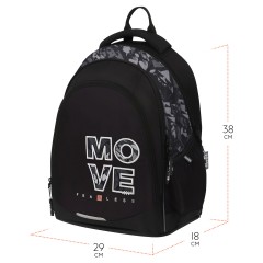 Рюкзак F?rst F-Junior "Move" 38*29*18см, 3 отделения, 2 кармана, анатомическая спинка Рюкзак F?rst F-Junior "Move" 38*29*18см, 3 отделения, 2 кармана, анатомическая спинка - фото 2
