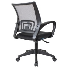 Кресло оператора Helmi HL-M95 R (695) "Airy", спинка сетка серая/сиденье ткань TW черная, пиастра Кресло оператора Helmi HL-M95 R (695) "Airy", спинка сетка серая/сиденье ткань TW черная, пиастра - фото 4