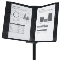 Демосистема напольная OfficeSpace с 10 черными панелями - фото 5