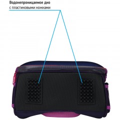 Ранец Berlingo Expert Max "Magic butterfly" 37*28*16см, 2 отделения, анатомическая спинка, дождевик в комплекте - фото 7