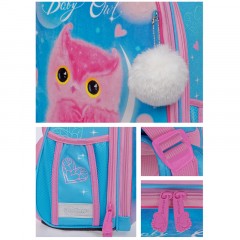 Ранец Berlingo Expert "Plush Owl" 37*28*16см, 2 отделения, 2 кармана, анатомическая спинка - фото 6