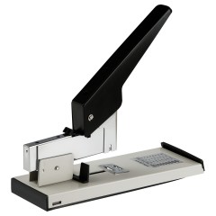 Степлер мощный №24/6-23/24 OfficeSpace "Heavy Duty" до 200л., металлический, черный - фото 6
