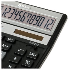 Калькулятор настольный Eleven SDC-888X-BK, 12 разрядов, двойное питание, 158*203*31мм, черный Калькулятор настольный Eleven SDC-888X-BK, 12 разрядов, двойное питание, 158*203*31мм, черный - фото 4