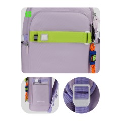 Рюкзак Berlingo Street Style "Grape", 41*28*17см, 3 отделения, 2 кармана, уплотненная спинка - фото 9
